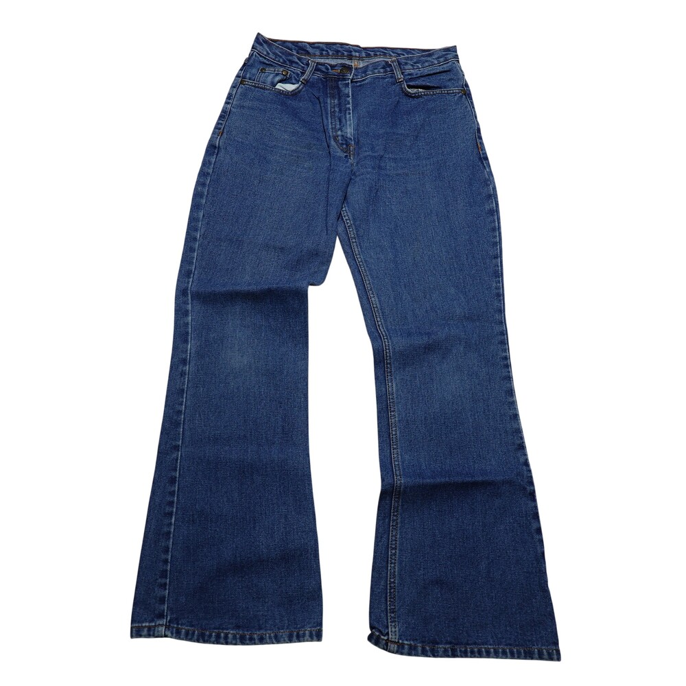 Stone River Classics Jeans Womens 31 Blue Medium Wash Straight Leg 100% Cotton